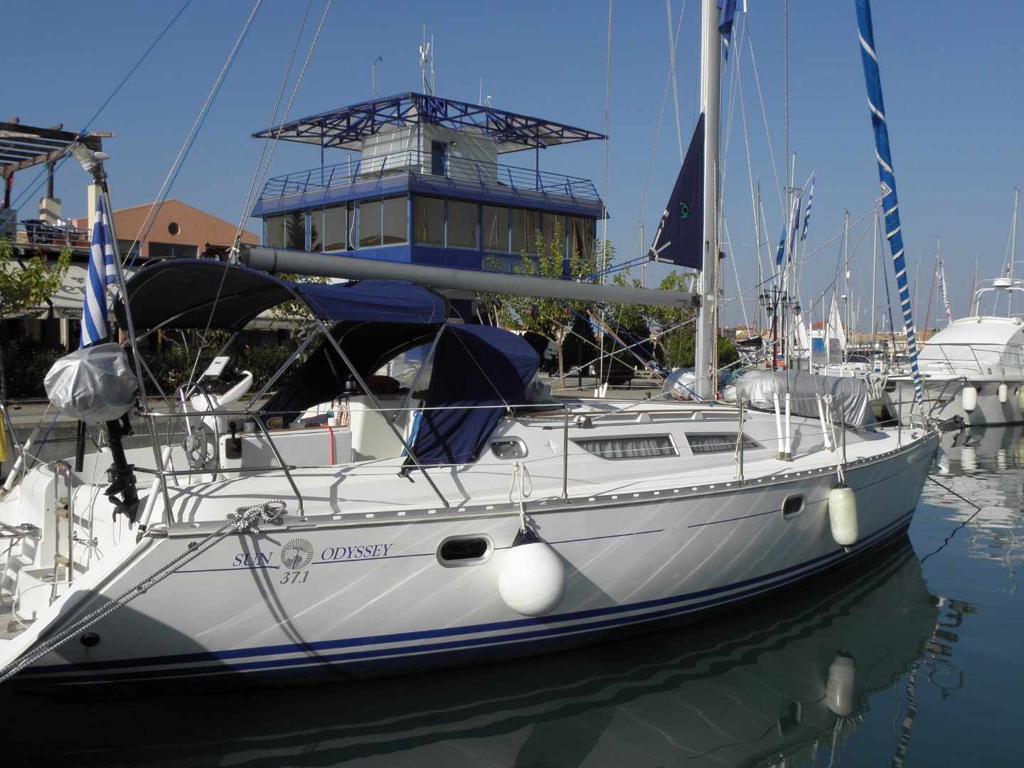 Sailing Boat in Kefalonia